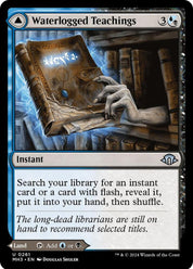 Waterlogged Teachings / Inundated Archive - Blue/Black