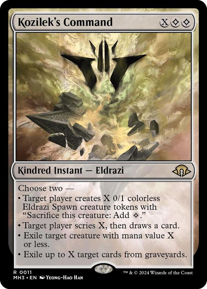 Kozilek's Command - Eldrazi