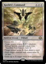 Kozilek's Command - Eldrazi