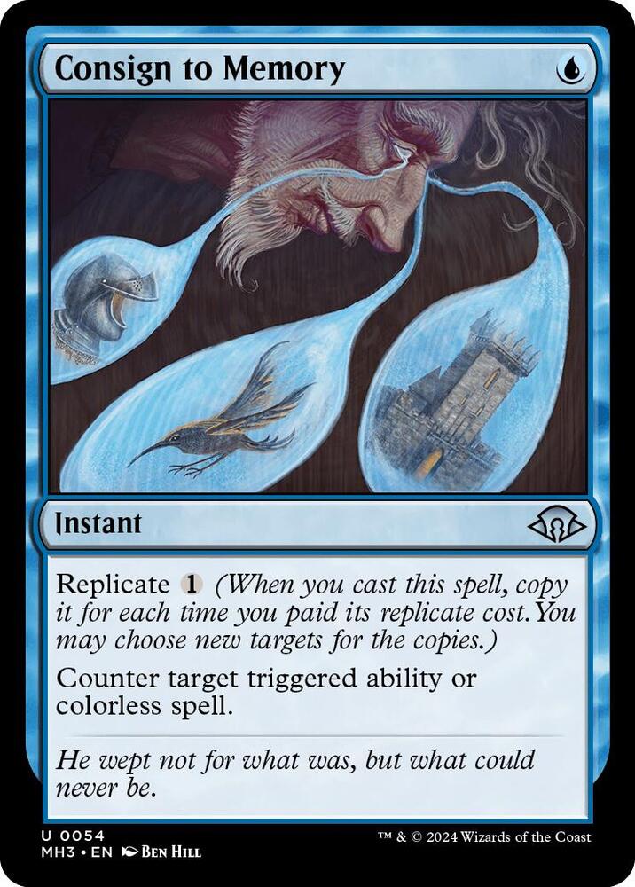 Consign to Memory - Blue - Staple