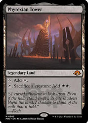 Phyrexian Tower - Legendary Land