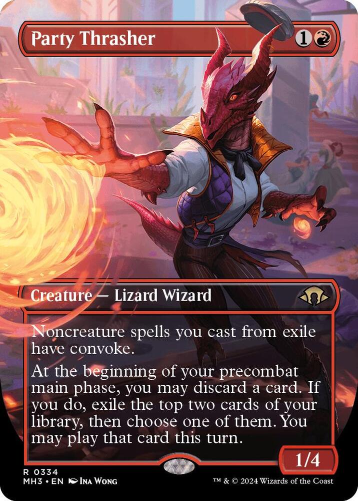 Party Thrasher - Red