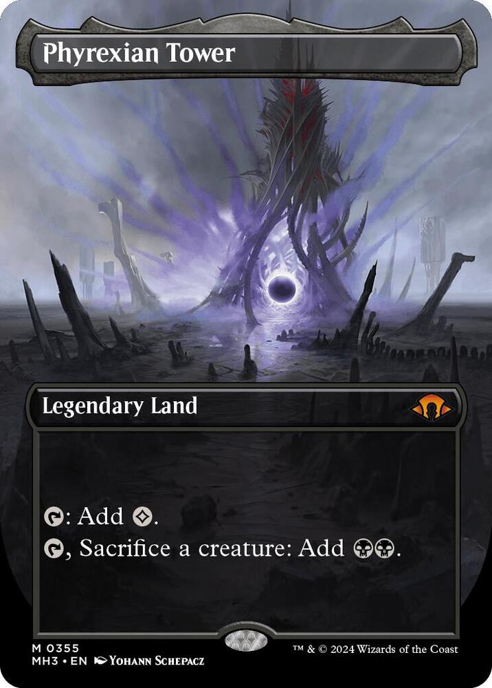 Phyrexian Tower - Legendary Land