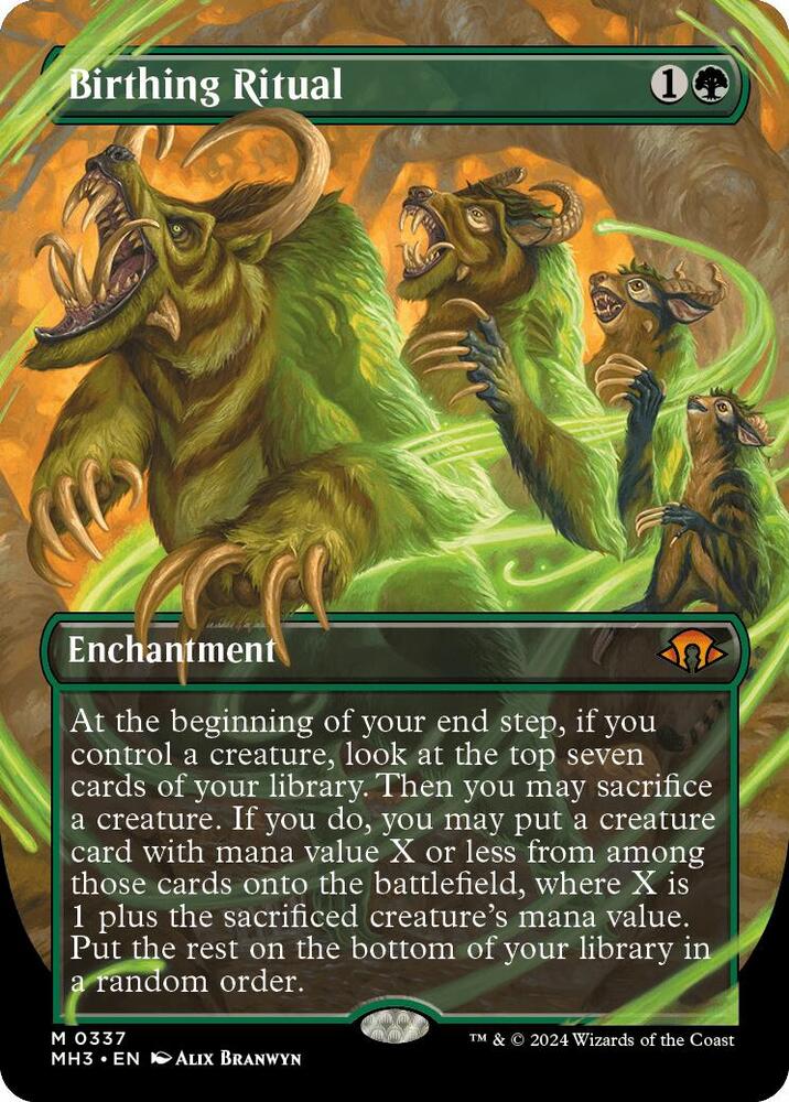 Birthing Ritual - Green