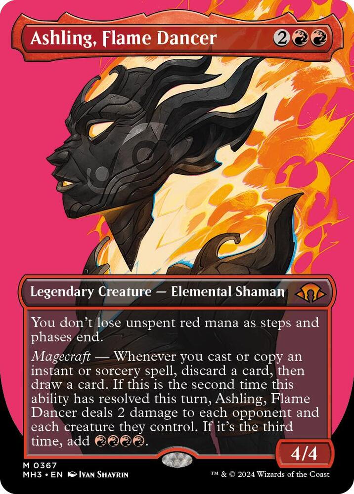 Ashling, Flame Dancer - Red