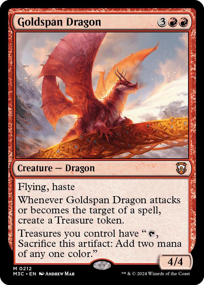 Goldspan Dragon - Red