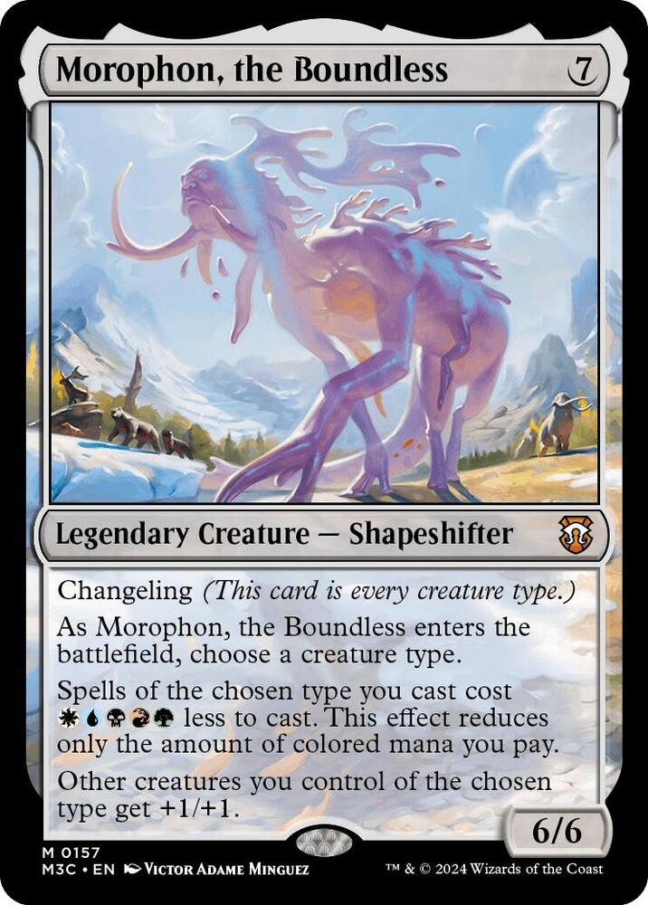 Morophon, the Boundless - White/Blue/Black/Red/Green