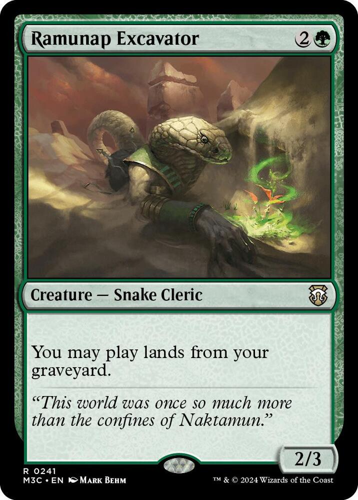 Ramunap Excavator - Green
