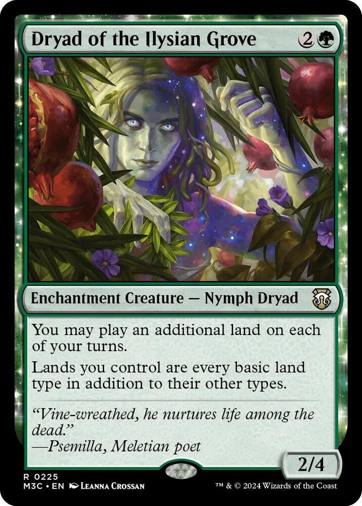 Dryad of the Ilysian Grove - Green