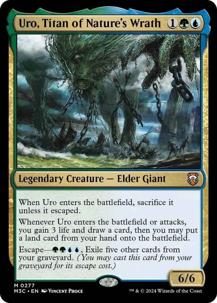 Uro, Titan of Nature's Wrath - Green/Blue