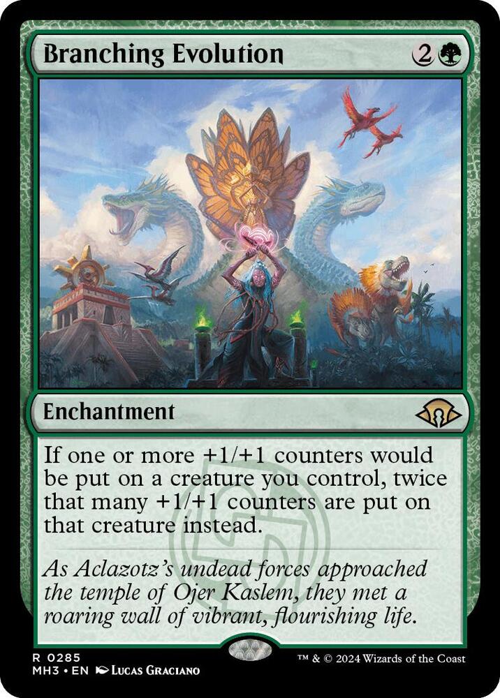 Branching Evolution - Green