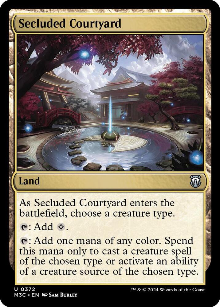 Secluded Courtyard - Land