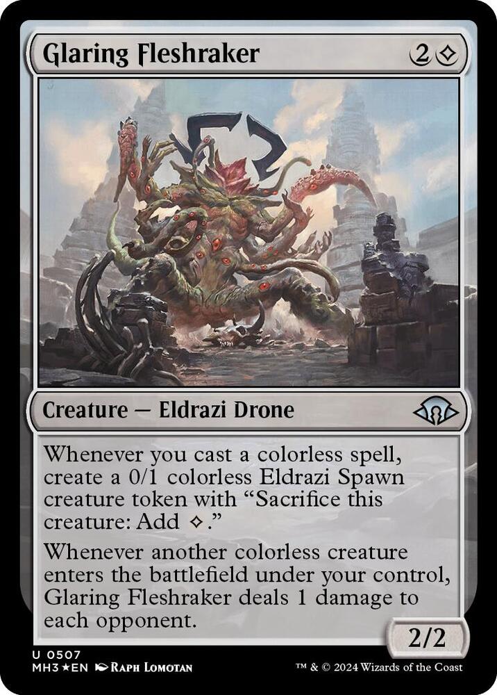 Glaring Fleshraker - Creature - Eldraze Drone