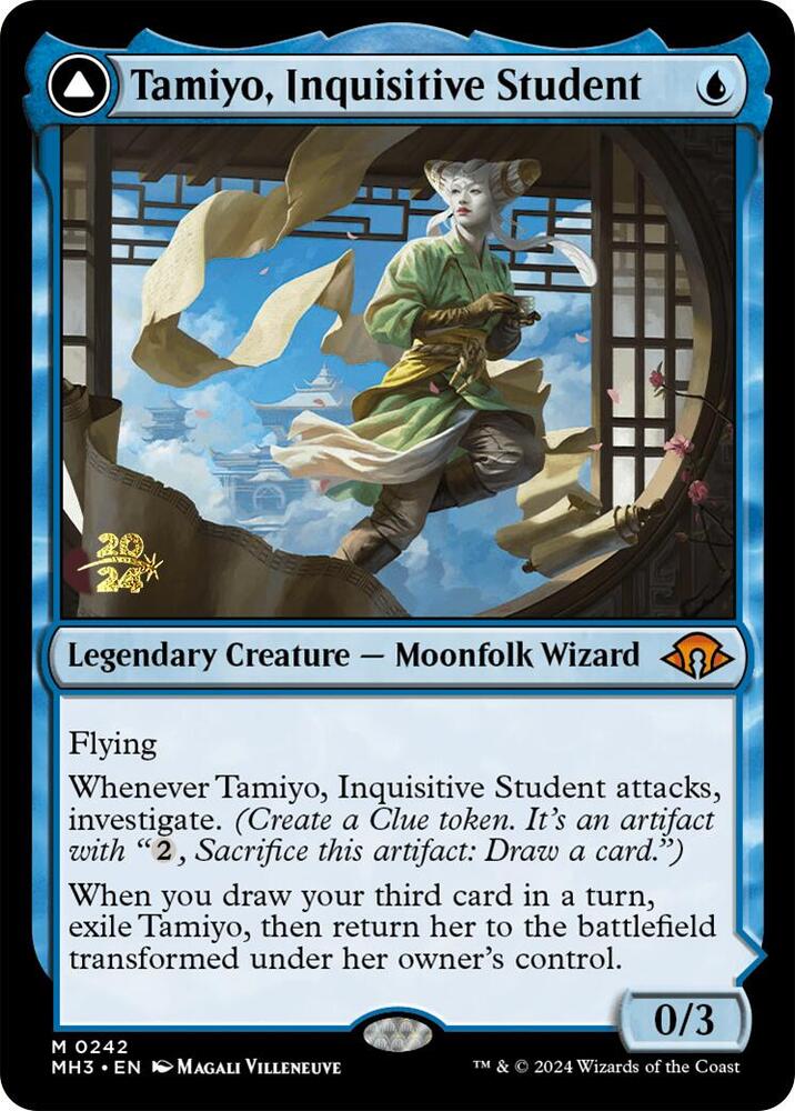 Tamiyo, Inquisitive Student - Legendary Moonfolk Wizard - Blue
