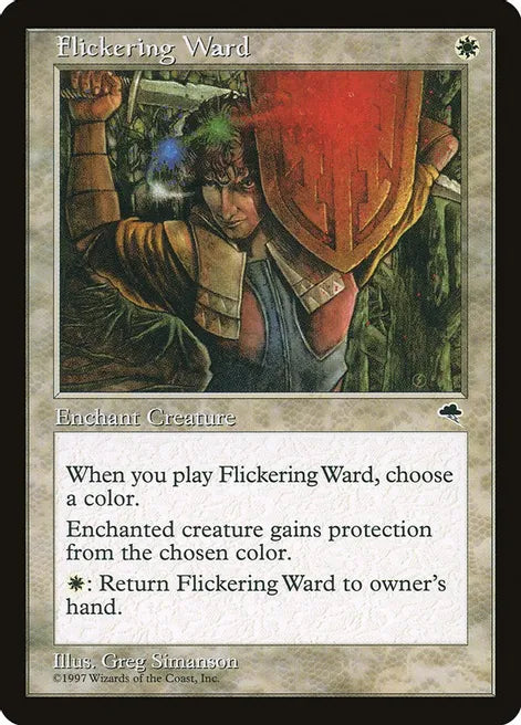 Flickering Ward - White