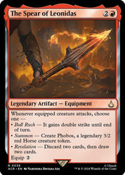 The Spear of Leonidas - Red