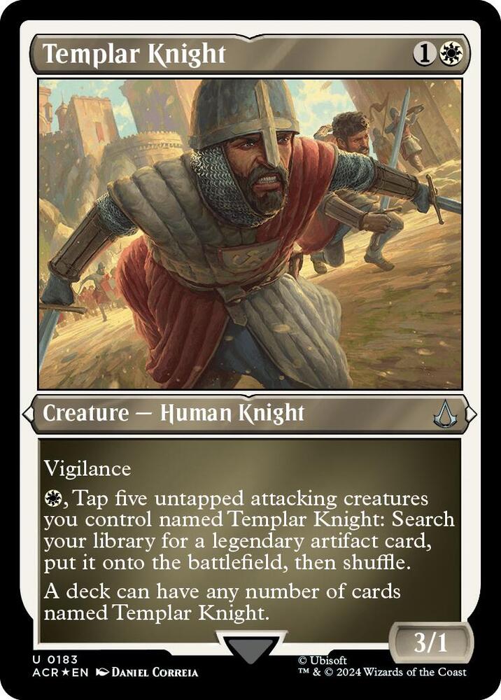 Templar Knight - White