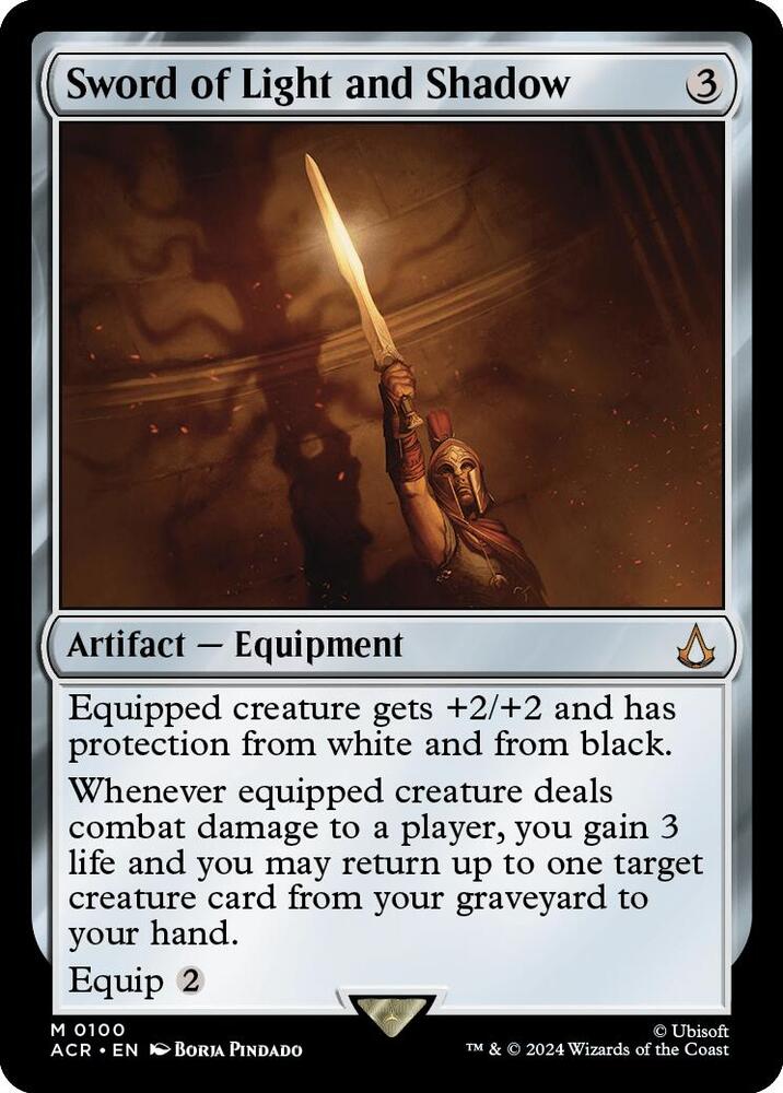 Sword of Light and Shadow - Artifact