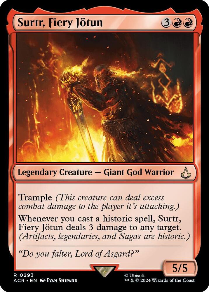 Surtr, Fiery Jötun - Red