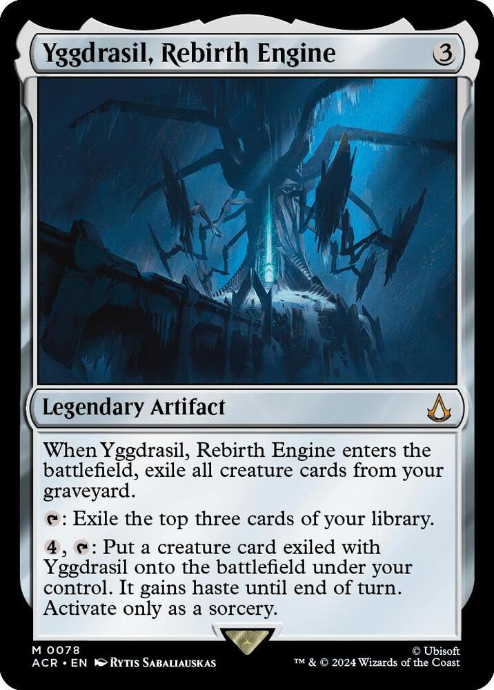 Yggdrasil, Rebirth Engine - Artifact