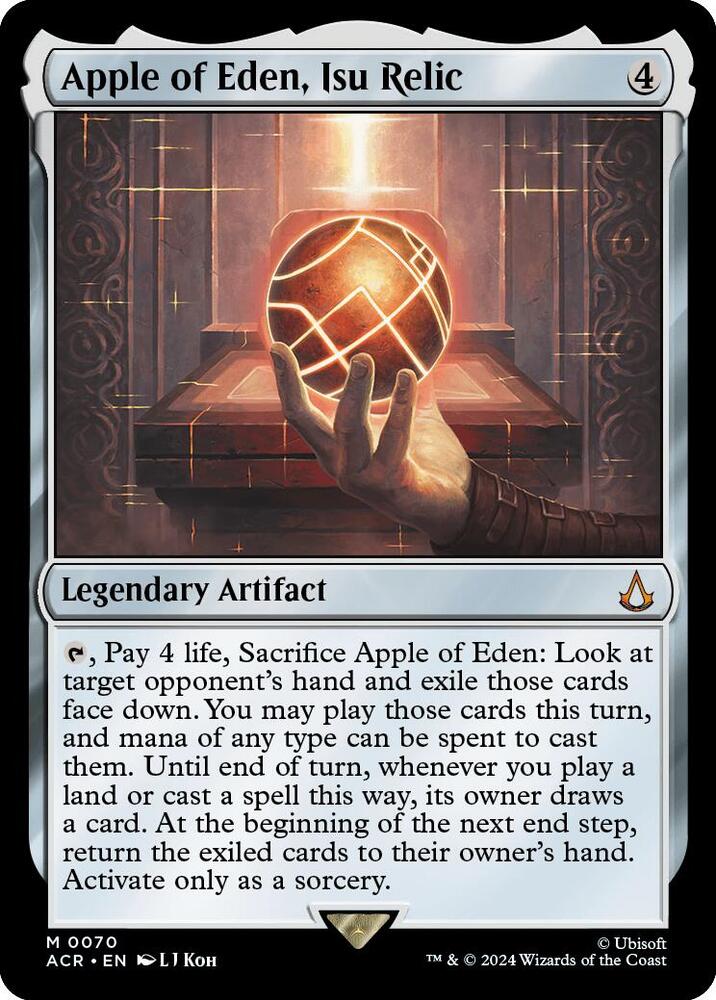 Apple of Eden, Isu Relic - Artifact
