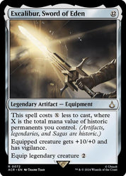 Excalibur, Sword of Eden - Artifact