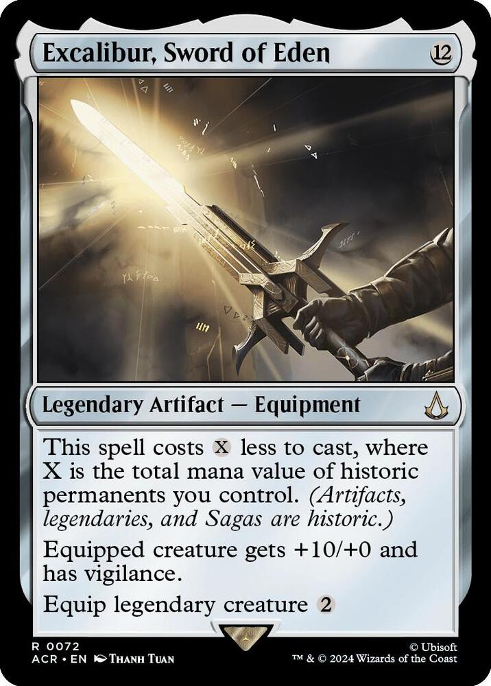 Excalibur, Sword of Eden - Artifact