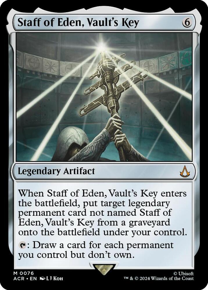 Staff of Eden, Vault's Key - Artifact