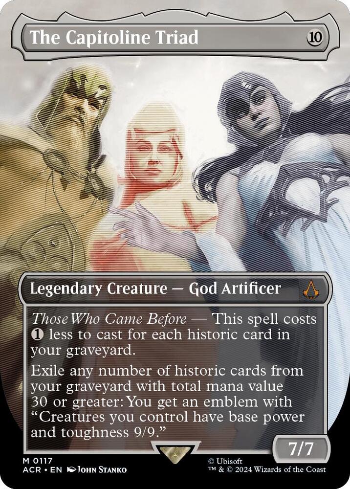 The Capitoline Triad - Legendary Creature - God Artificer