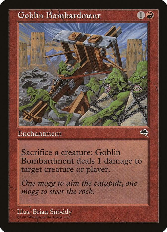 Goblin Bombardment - Red