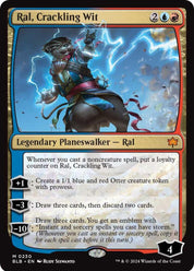 Ral, Crackling Wit - Blue/Red