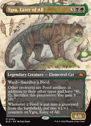 Ygra, Eater of All - Legendary Creature - Elemental Cat - Black - Green