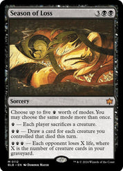 Season of Loss - Sorcery - Black