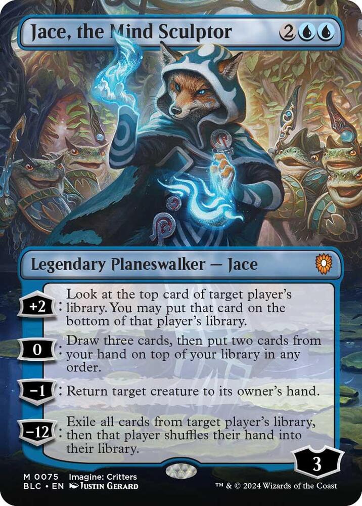 Jace, the Mindsculptor - Legendary Planeswalker - Jace - BLUE