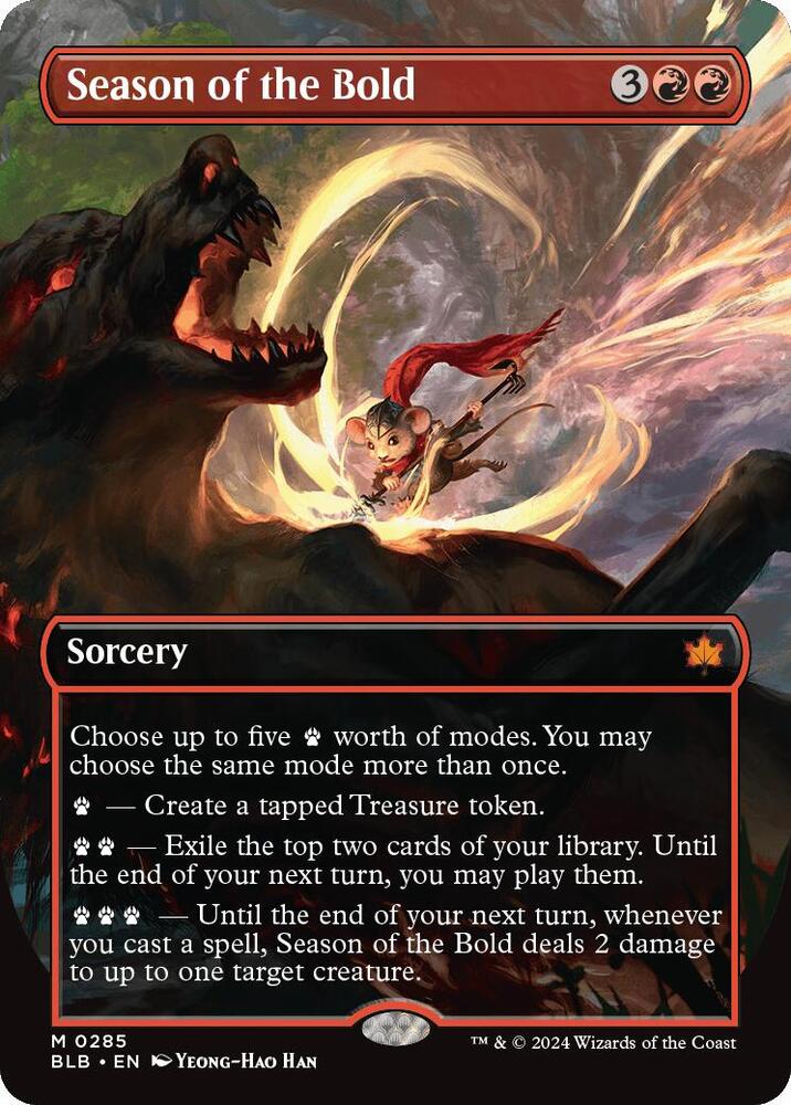 Season of the Bold - Red