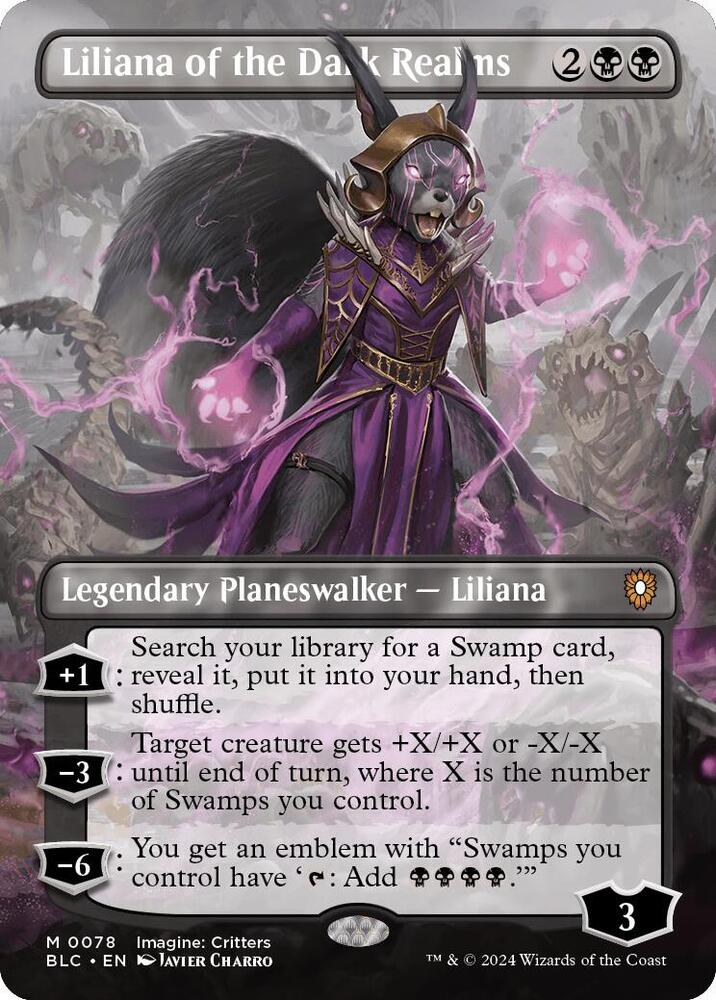 Liliana of the Dark Realms - Black