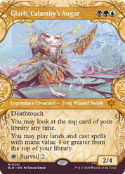 Glarb, Calamity's Augur - Legendary Creature - Frog Wizard Noble - Multicolor