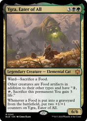 Ygra, Eater of All - Legendary Creature - Elemental Cat - Black - Green