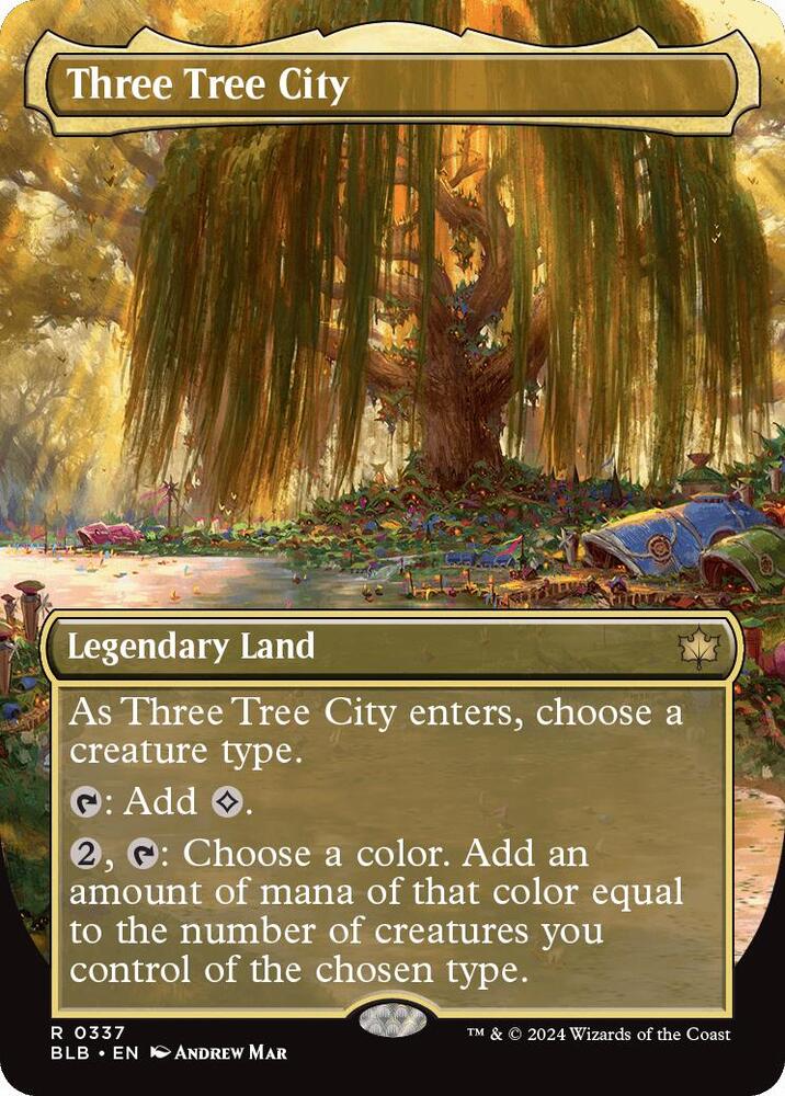 mtg tree cards Three Tree City