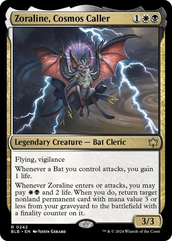 Zoraline, Cosmos Caller - White/Black