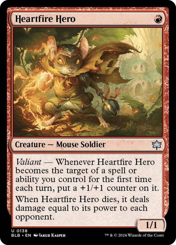 Heartfire Hero - Red