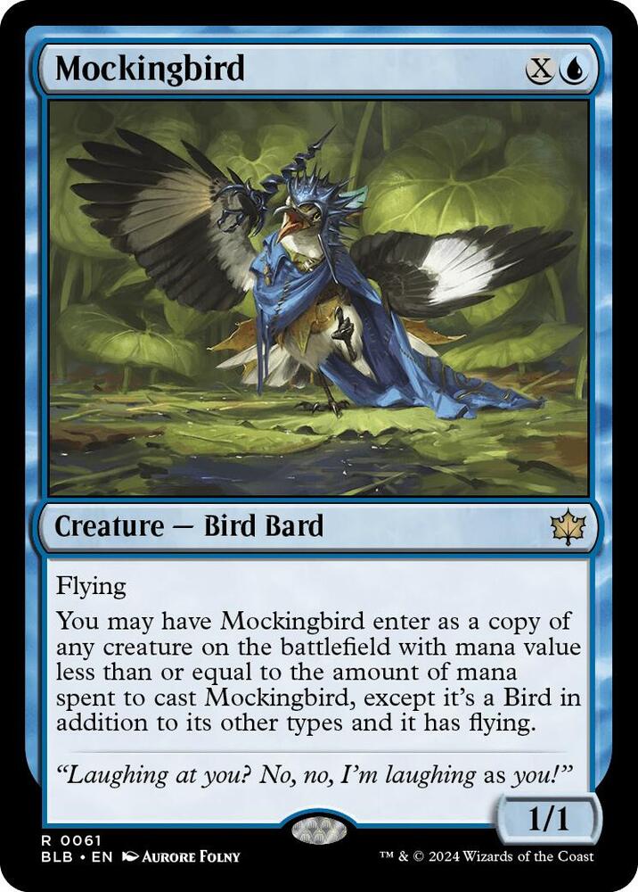 Mockingbird - Blue