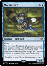 Load image into Gallery viewer, Mockingbird - Creature - Bird Bard - Blue
