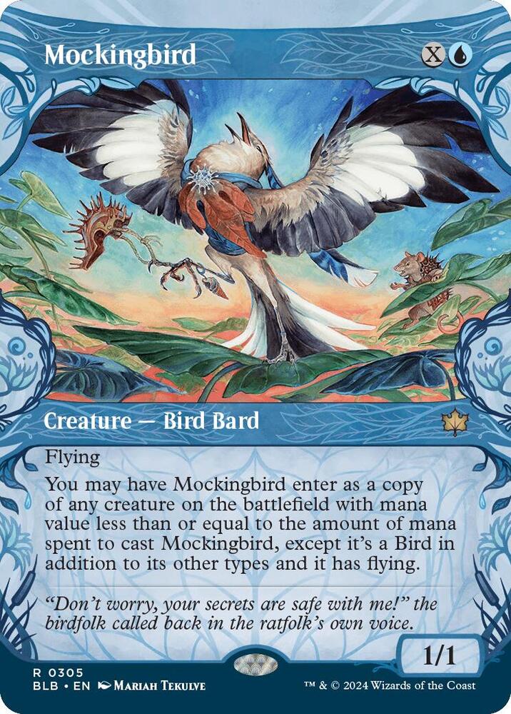 Mockingbird - Blue