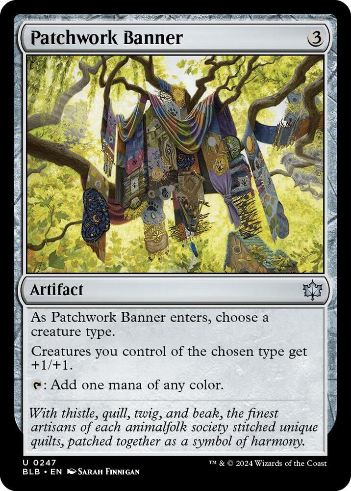 Patchwork Banner - Artifact - Staple