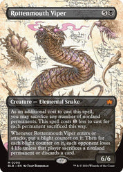 Rottenmouth Viper - Creature - Elemental Snake - Black