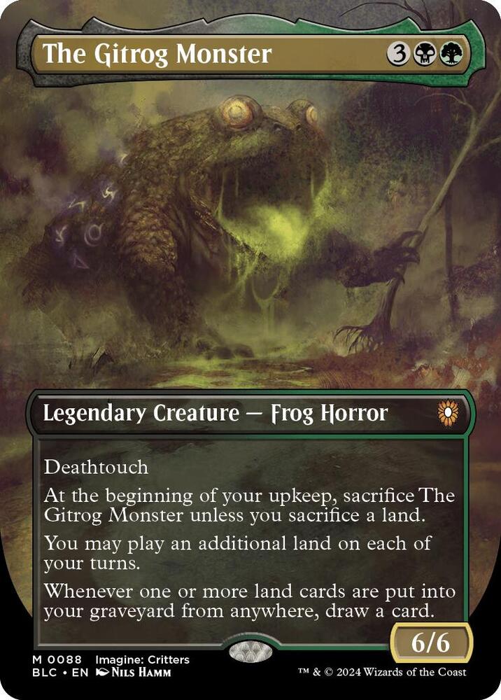 The Gitrog Monster - Black/Green