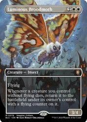 Luminous Broodmoth - White