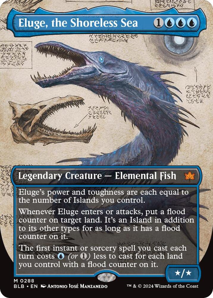 Eluge, the Shoreless Sea  - Blue