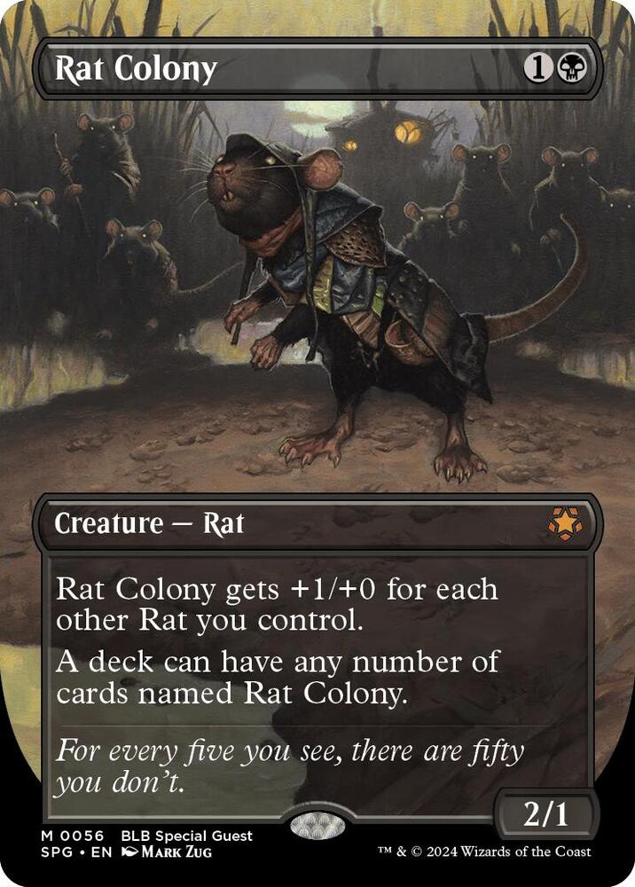 Rat Colony - Black - Staple